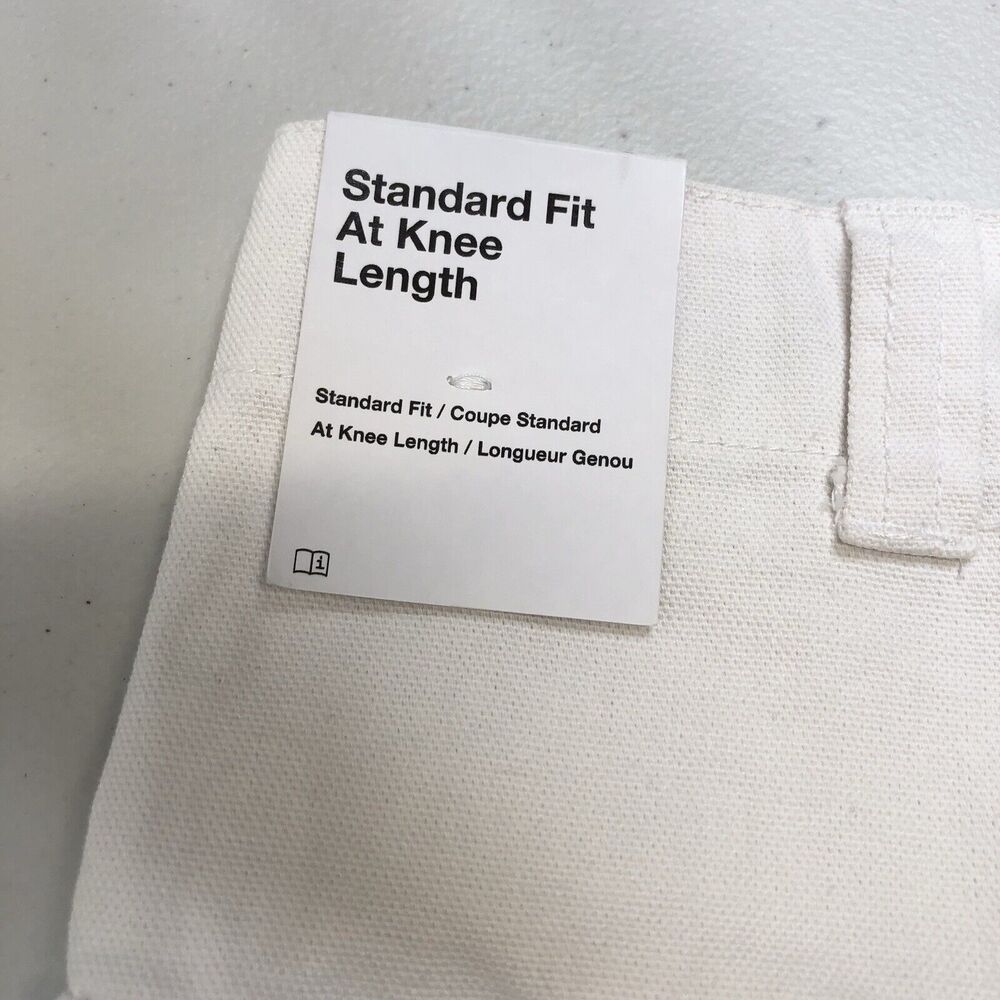 Nike Life Woven P44 Cargo Canvas Shorts White FJ7137-030 Men’s Size 34 - Picture 5 of 8